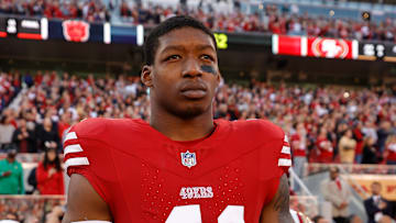 San Francisco 49ers linebacker Jalen Graham (41)