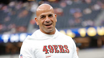 San Francisco 49ers defensive coordinator Robert Saleh