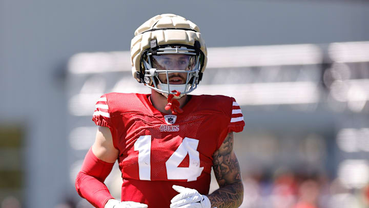 San Francisco 49ers wide receiver Ricky Pearsall (14)