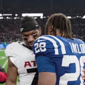 The Falcons and Colts played in a thrilling overtime contest in Berlin last Sunday.