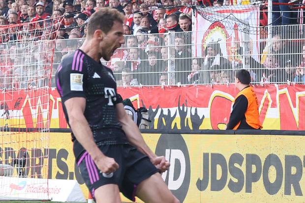 Leon Goretzka marque contre Union Berlin Leon Goretzka marque contre Union Berlin