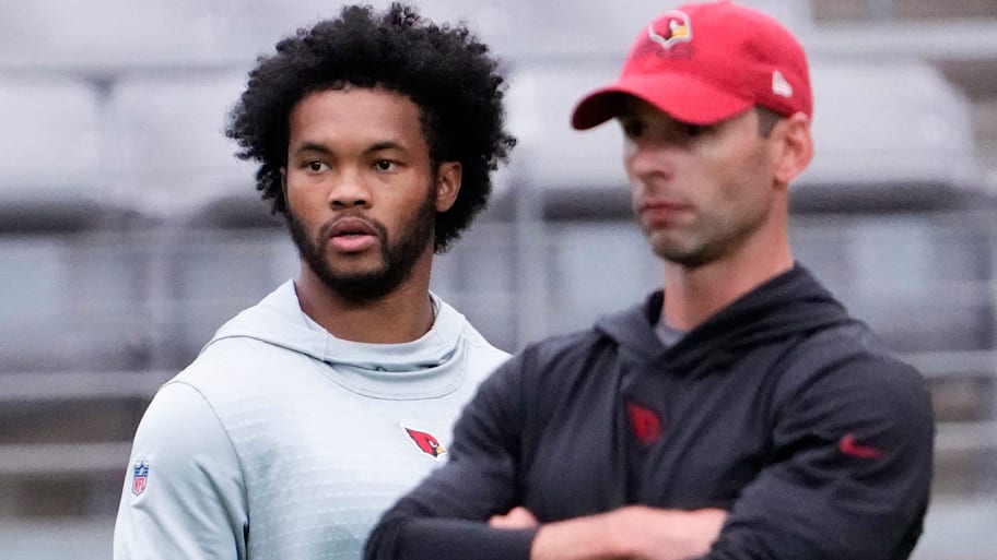 Kyler Murray and Jonathan Gannon enter their third season together, and it's playoffs or bust in Arizona. | Rob Schumacher/The Republic / USA TODAY NETWORK