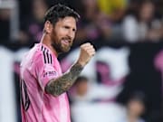 Lionel Messi a marqué un superbe coup franc face à Nashville hier soir. 