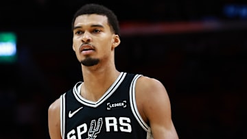 San Antonio Spurs v Miami Heat