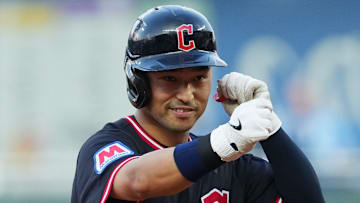 Cleveland Guardians outfielder Steven Kwan