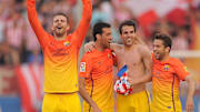 Gerard Pique, Cesc Fabregas, Jordi Alba, Sergio Busquets
