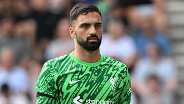Giorgi Mamardashvili played during Liverpool's Preston friendly.