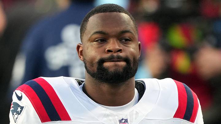 New England Patriots wide receiver Kayshon Boutte (9).