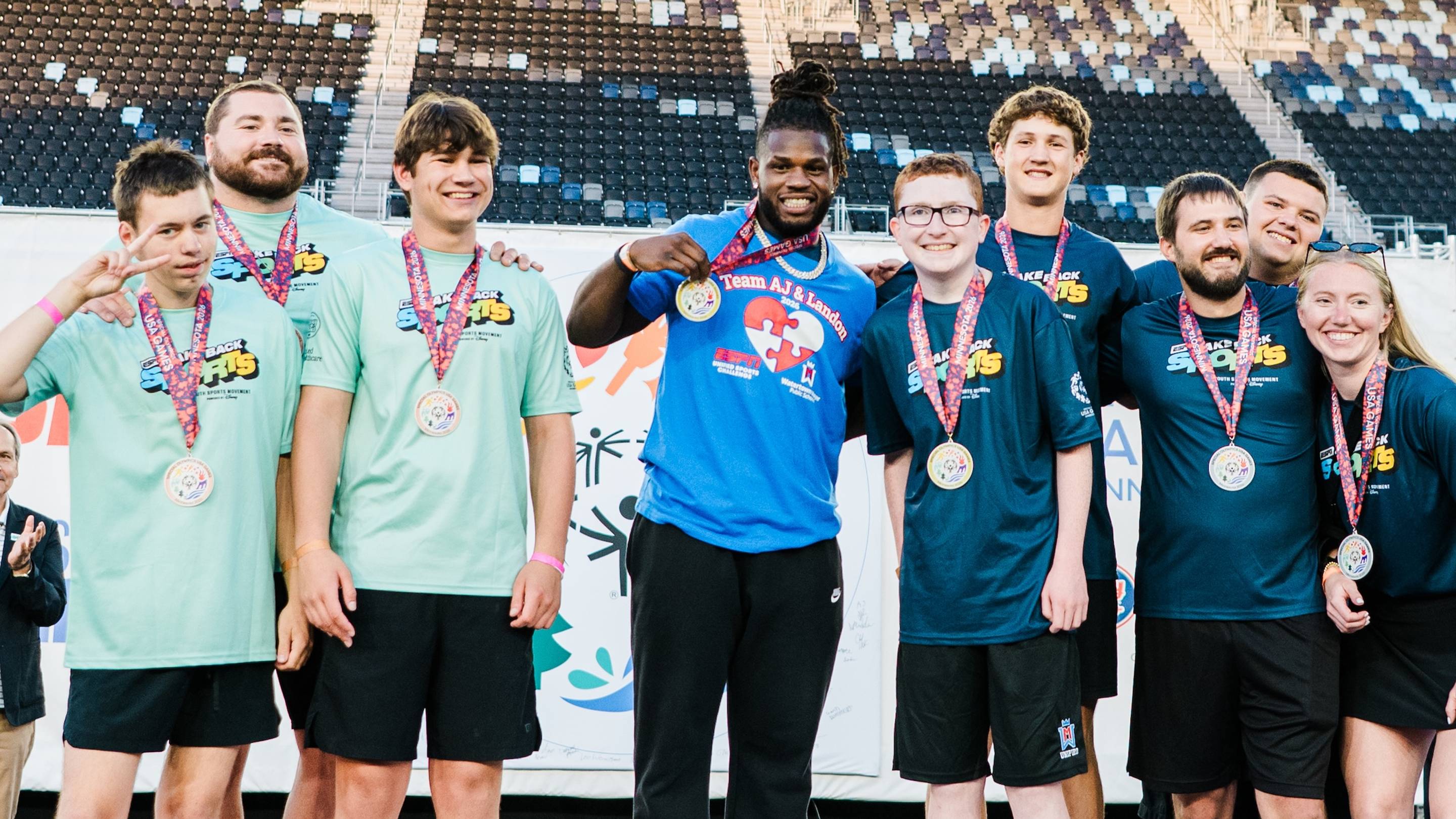 ESPN's Unified Sports Challenge turned competition into celebration at the USA Games