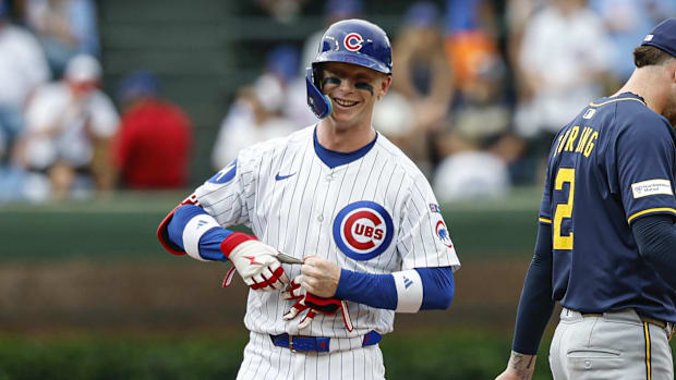 Chicago Cubs center fielder Pete Crow-Armstrong