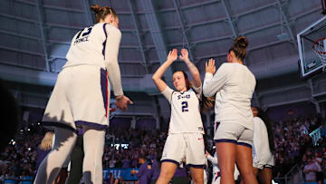 Madison Conner and the TCU women's basketball team will play Notre Dame on Saturday in the Sweet Sixteen.