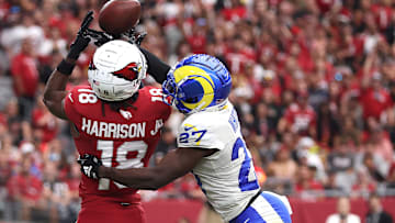 Los Angeles Rams v Arizona Cardinals, Marvin Harrison Jr., Tre'Davious White