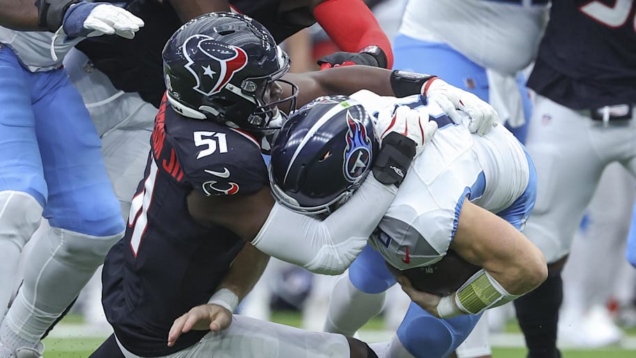 Houston Texans defensive end Will Anderson Jr.