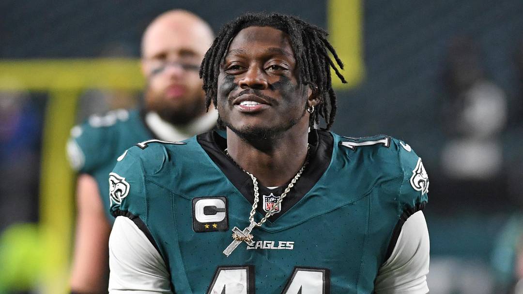 Philadelphia Eagles wide receiver A.J. Brown (11).