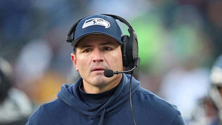 Seattle Seahawks head coach Mike Macdonald