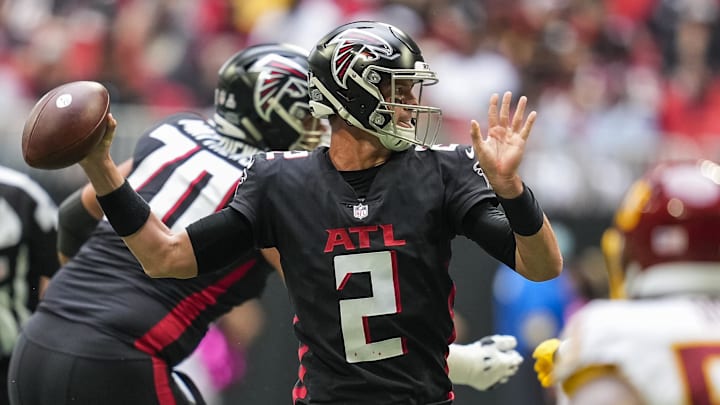 Matt Ryan will have another 300-yard passing performance against the Dolphins in Week 7.