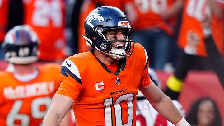 Denver Broncos quarterback Bo Nix 