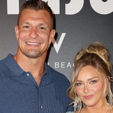 Rob Gronkowski and Camille Kostek