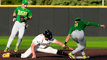 A good baseball team is strong down the middle, and next year shortstop Maddox Molony and second baseman Ryan Cooney are both returning for the Ducks..