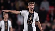 Thomas Muller came off the bench for Germany in their 3-3 Nations League draw with England