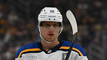 Captain Brayden Schenn continues to be the foundation for the Blues as they make another playoff push here at the end of the regular season.