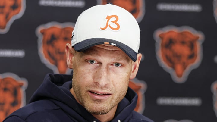 Chicago Bears head coach Ben Johnson