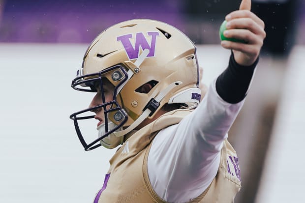 Quarterback Will Rogers stretches out during spring ball. 