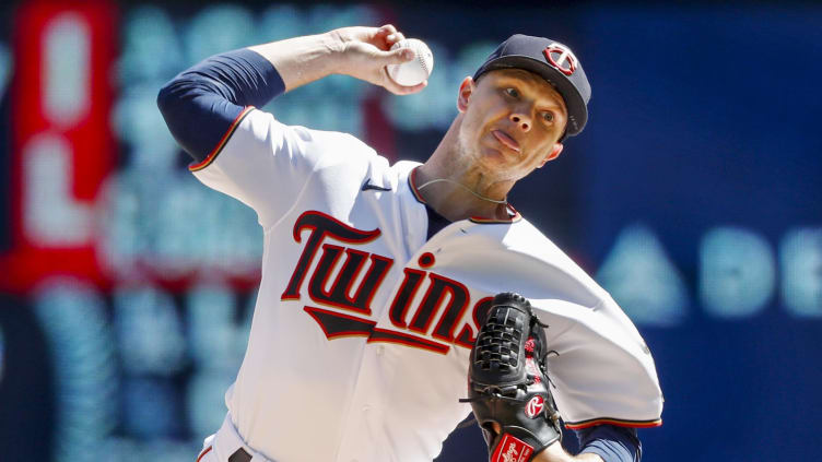 Minnesota Twins starting pitcher Sonny Gray (54) throws.