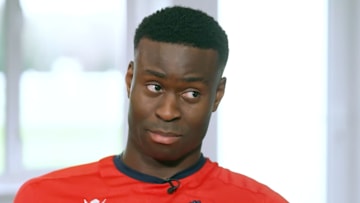 Marc Guéhi was not impressed with the line of questioning about his future at Crystal Palace.