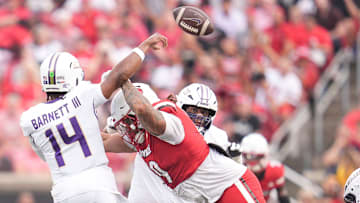 James Madison quarterback Alonza Barnett III has led the Dukes to the No. 24 ranking in the country -- one spot ahead of USF