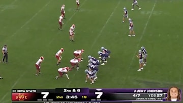 ESPN's new college football scorebug changes color based on the team in possession of the ball.