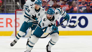 San Jose Sharks v Edmonton Oilers
