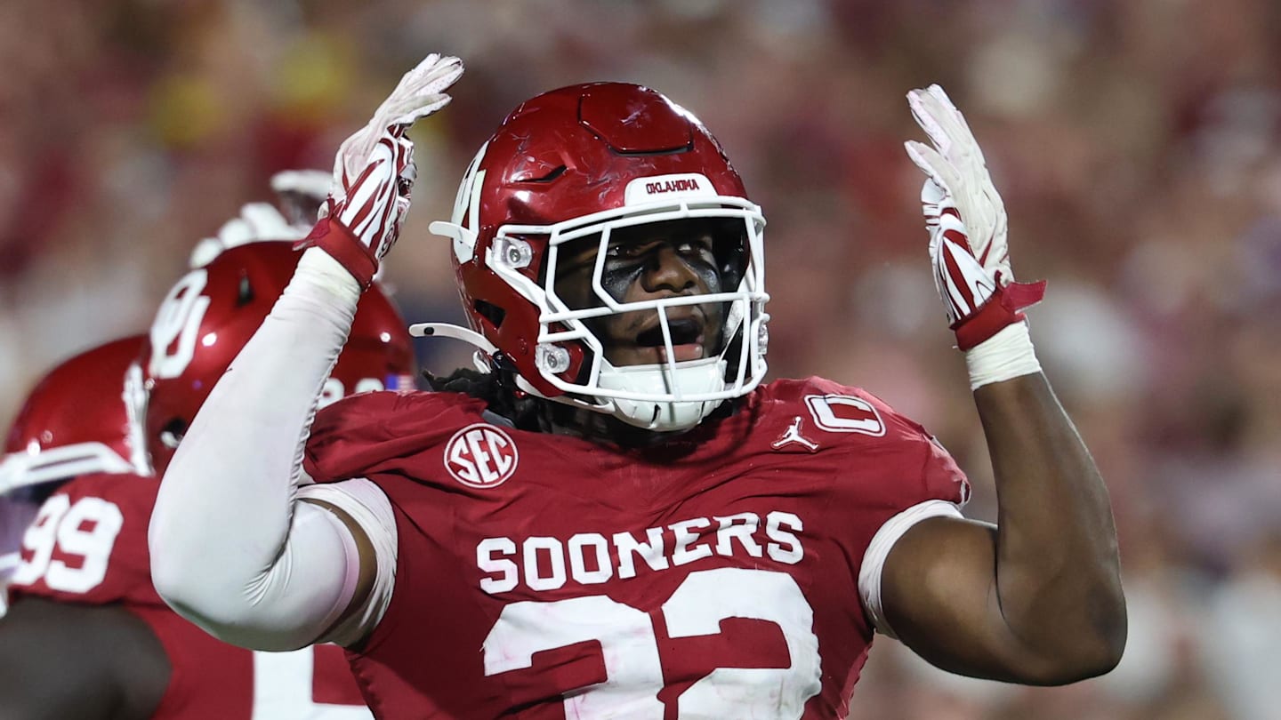 Oklahoma DL R Mason Thomas Ejected, Misses First Half vs Auburn