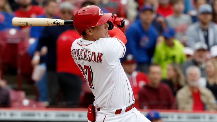 Cincinnati Reds catcher Tyler Stephenson.