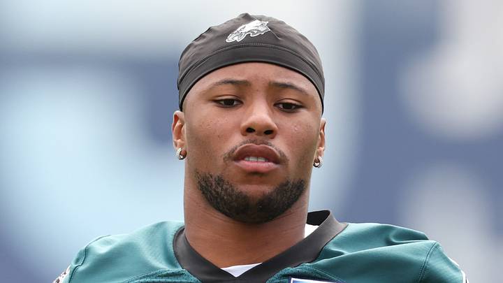 Philadelphia Eagles running back Saquon Barkley