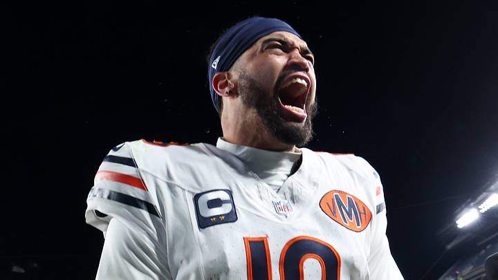 Chicago Bears quarterback Caleb Williams