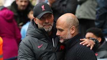 Jürgen Klopp (left) and Pep Guardiola shared a legendary managerial rivalry.