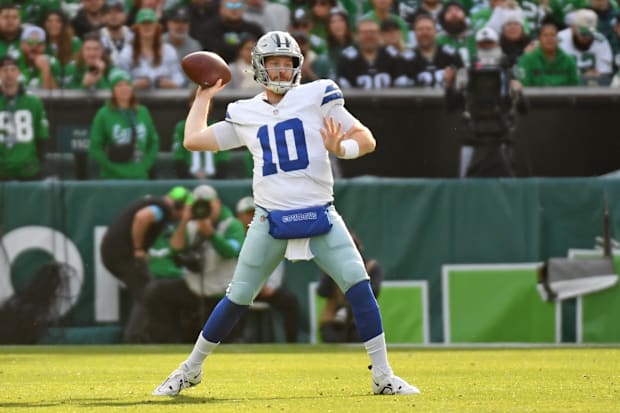 Dallas Cowboys quarterback Cooper Rush