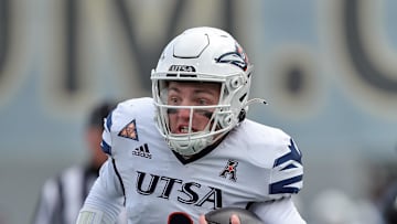 UTSA Roadrunners quarterback Owen McCown steadily improved last season and led his team to four wins in their five games.