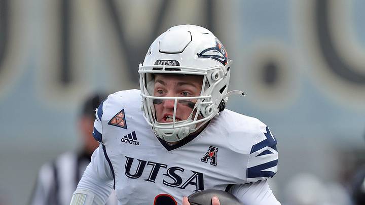 UTSA Roadrunners quarterback Owen McCown steadily improved last season and led his team to four wins in their five games.