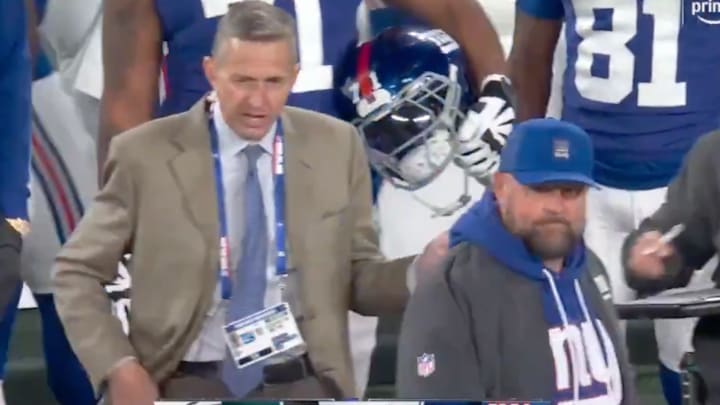 Brian Daboll was not happy with team doctors when Jaxson Dart had to leave the game to be evaluated for a head injury.