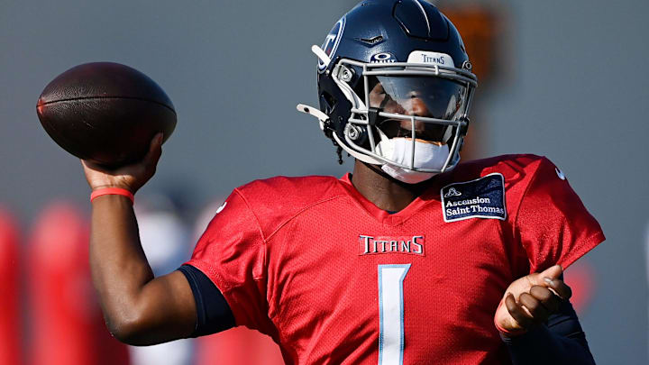 The Titans have used a tough-love approach to develop quarterback Cam Ward, the top pick in the draft. 