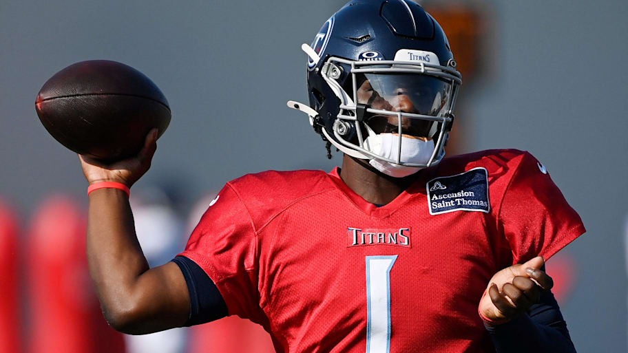 The Titans have used a tough-love approach to develop quarterback Cam Ward, the top pick in the draft.  | Mark Zaleski / The Tennessean / USA TODAY NETWORK via Imagn Images
