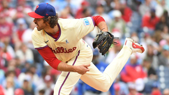 Jun 15, 2025; Philadelphia, Pennsylvania, USA; Philadelphia Phillies pitcher Jordan Romano (68) throws a pitch during the eighth inning against the Toronto Blue Jays at Citizens Bank Park. Jun 15, 2025; Philadelphia, Pennsylvania, USA; Philadelphia Phillies pitcher Jordan Romano (68) throws a pitch during the eighth inning against the Toronto Blue Jays at Citizens Bank Park.