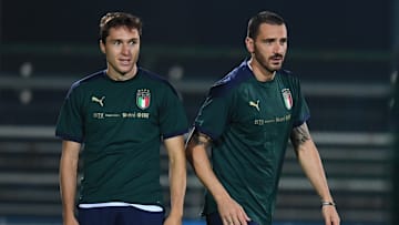 Federico Chiesa e Leonardo Bonucci