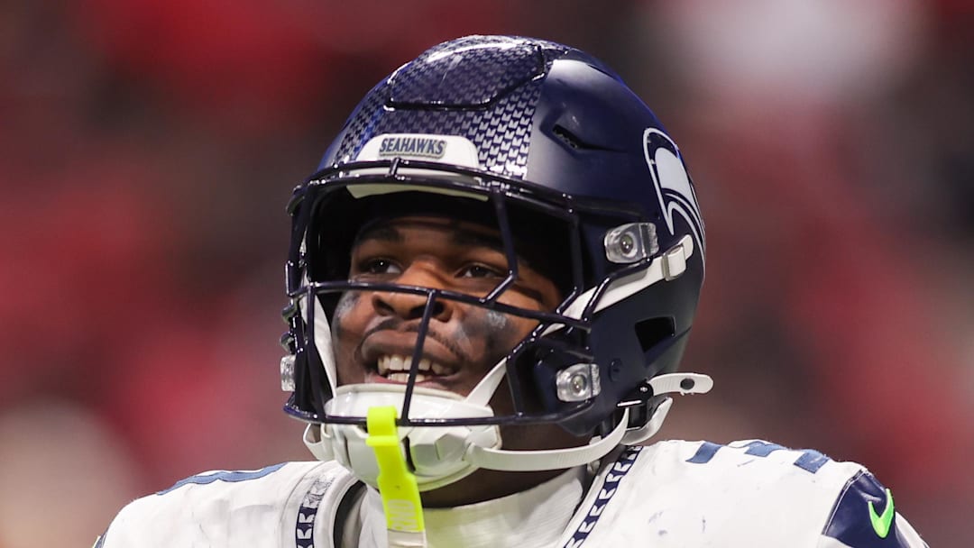 Seattle Seahawks safety Nick Emmanwori celebrates