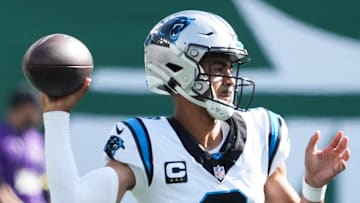 Carolina Panthers quarterback Bryce Young