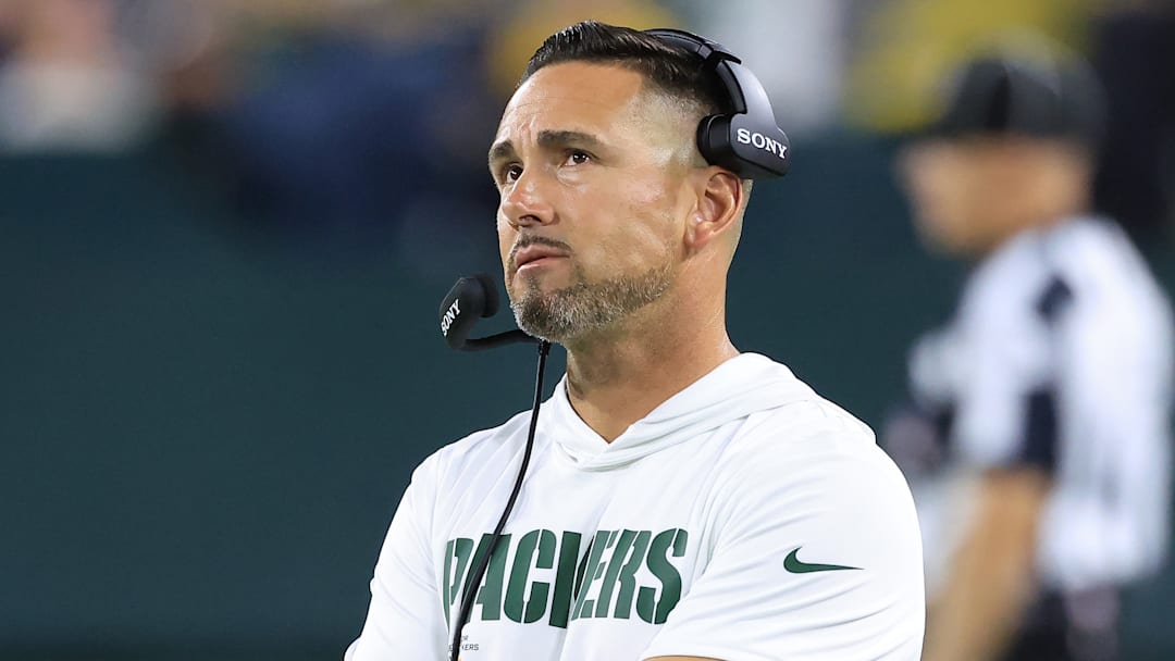 Green Bay Packers head coach Matt LaFleur