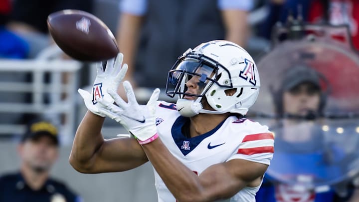 Tetairoa McMillan could be a top-10 pick in the upcoming 2025 NFL Draft. Tetairoa McMillan could be a top-10 pick in the upcoming 2025 NFL Draft.