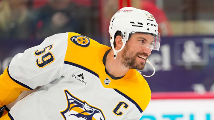 Roman Josi is a good bet to go over his shots on goal prop tonight.